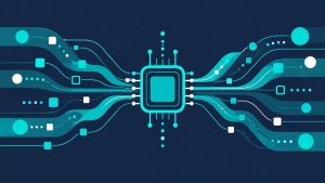 Ant International CEO “AI로 중소기업 기회 넓혀 포용적 재세계화 이뤄야” 관련 AI 생성 일러스트